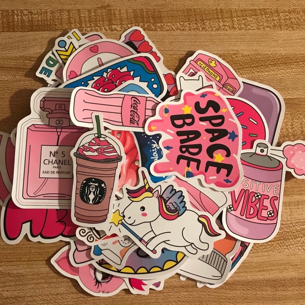 50pc Girl Sticker Lot
